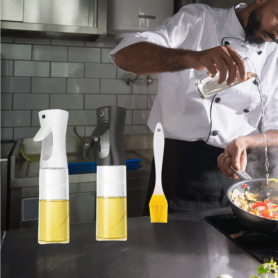 Spray Huile de cuisine | Oilbottlebrush™ - CUISTO BBQ