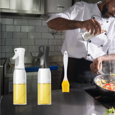 Spray Huile de cuisine | Oilbottlebrush™ - CUISTO BBQ
