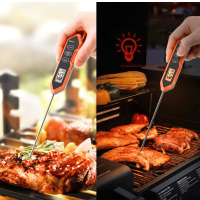 THERMOMETRE A SONDE DROITE | SensorCook™ - CUISTO BBQ