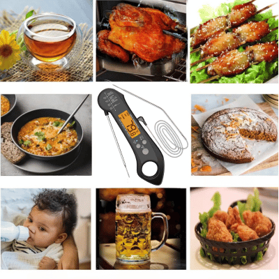 THERMOMETRE Cuisine avec Sonde et Alarme | SensorCook™ - CUISTO BBQ