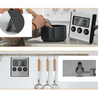 THERMOMETRE Cuisine NUMERIQUE Avec Sonde | SensorCook™ - CUISTO BBQ