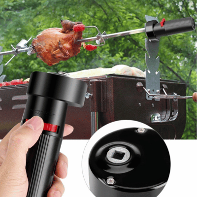 Tourne Broche Batterie 1.5v | RoastingCook™ - CUISTO BBQ